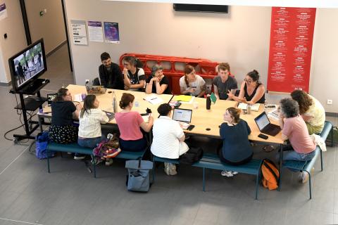 Atelier lors de la journée de la recherche 2026