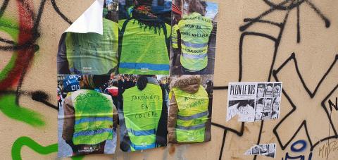 Collage Paris 20ᵉ. 15 octobre 2022. 