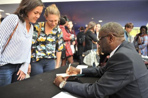 Cérémonie doctorat honoris causa Denis Mukwege