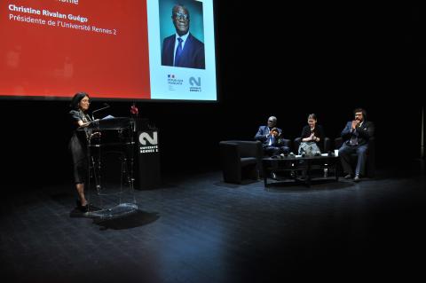 Cérémonie doctorat honoris causa Denis Mukwege