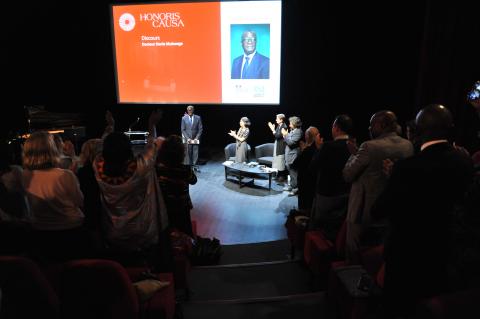Cérémonie doctorat honoris causa Denis Mukwege