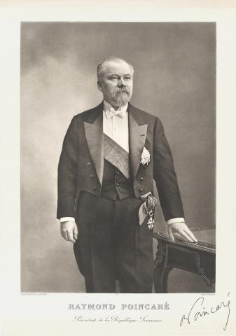 Raymond Poincaré, président de la IIIᵉ République française du 18 février 1913 au 18 février 1920. CC BY