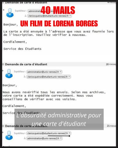 affiche 40 mails