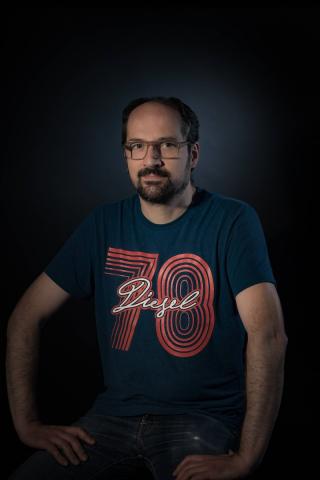 Photo de Raphaël Bourdon, Directeur technique de l'Opéra de Rennes